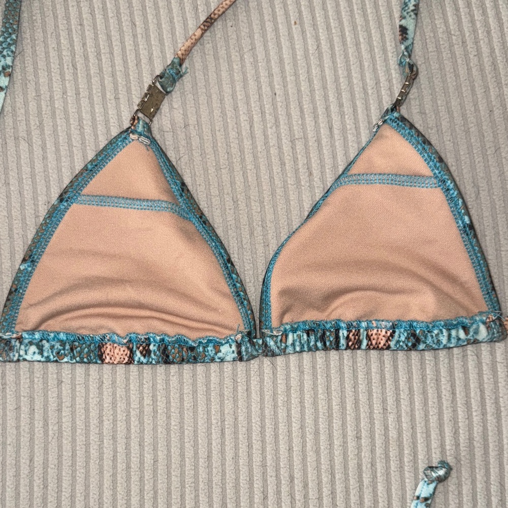Snake Print Bikini Set - Picture 3 of 3
